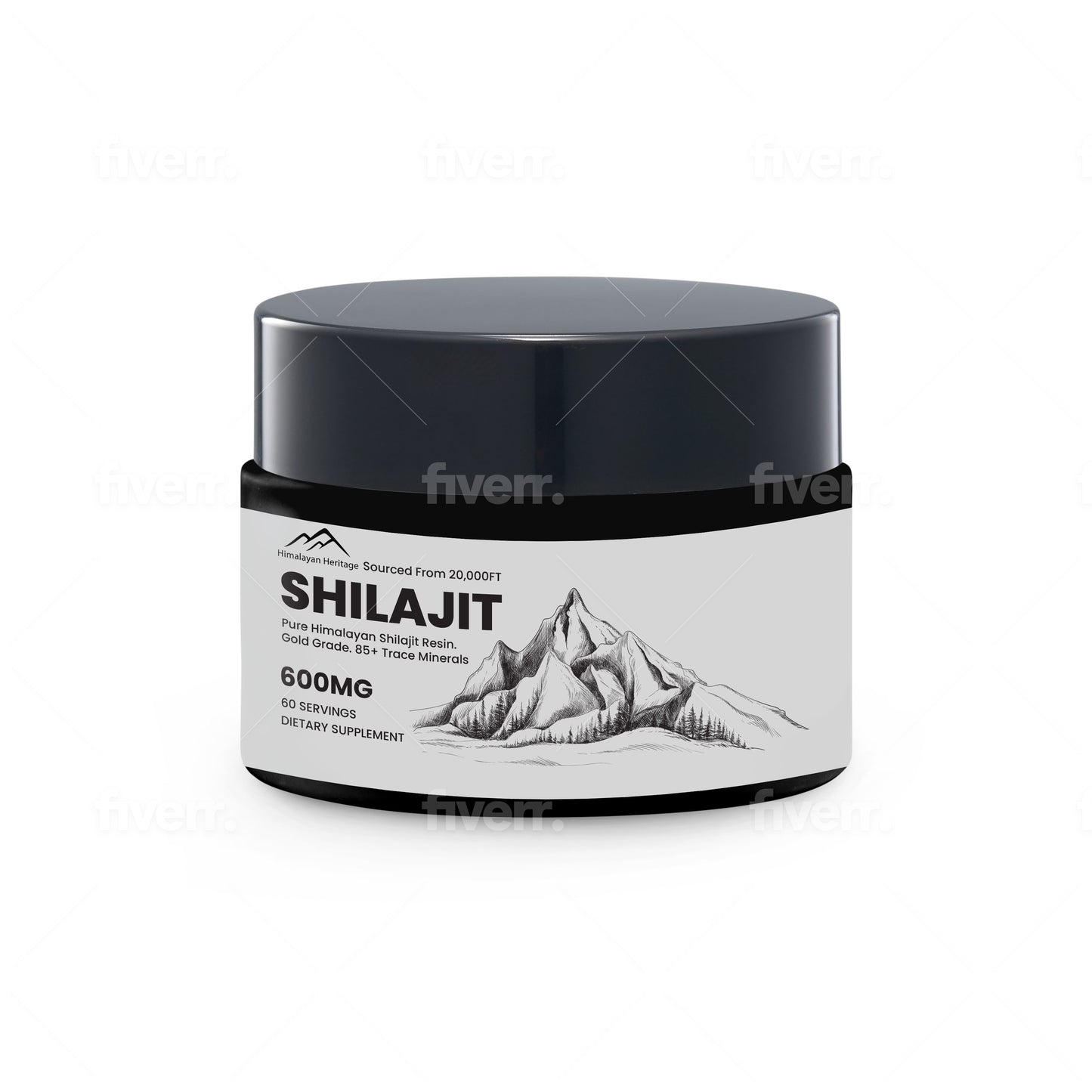 100% Pure Shilajit Resin - No Heavy Metals - 3rd Party Tested - 50 Gram 1.75oz