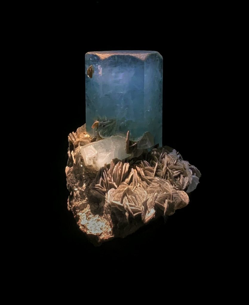 High-Altitude Raw Sapphire Crystal Specimen